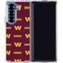 NFL Washington Commanders Blitz Series Galaxy Z Fold6 Clear Case