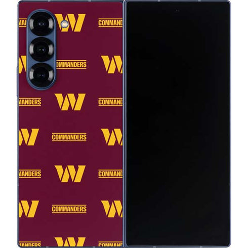NFL Washington Commanders Blitz Series Galaxy Z Fold6 Skin