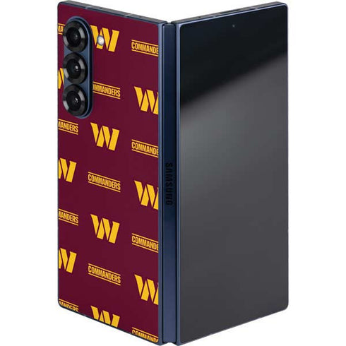 NFL Washington Commanders Blitz Series Galaxy Z Fold6 Skin