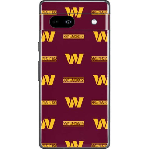 NFL Washington Commanders Blitz Series Google Pixel 7a Skin