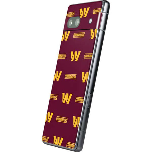 NFL Washington Commanders Blitz Series Google Pixel 7a Skin