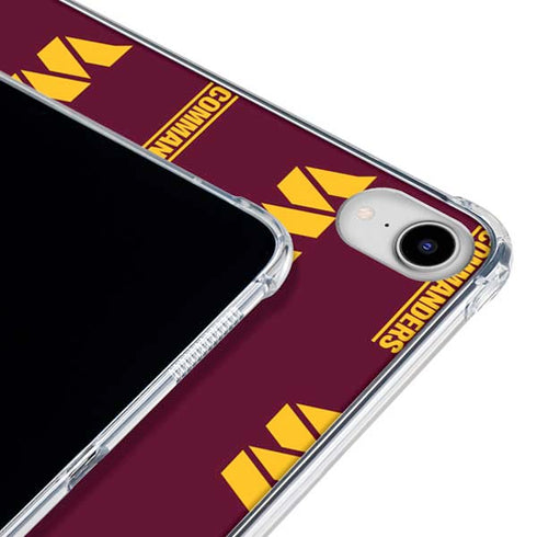 NFL Washington Commanders Blitz Series iPad 11th Gen (2025) Clear Case