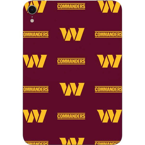 NFL Washington Commanders Blitz Series Apple iPad Mini Skin
