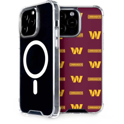 NFL Washington Commanders Blitz Series iPhone Cases