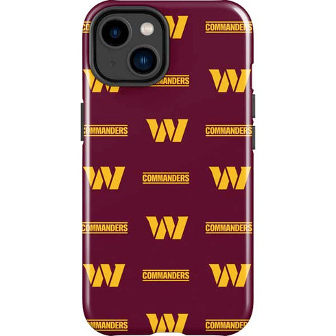 NFL Washington Commanders Blitz Series iPhone 15 Impact Case