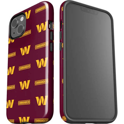 NFL Washington Commanders Blitz Series iPhone 15 Impact Case