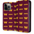NFL Washington Commanders Blitz Series iPhone 15 Pro Max Folio Case