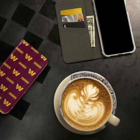 NFL Washington Commanders Blitz Series iPhone 15 Pro Max Folio Case