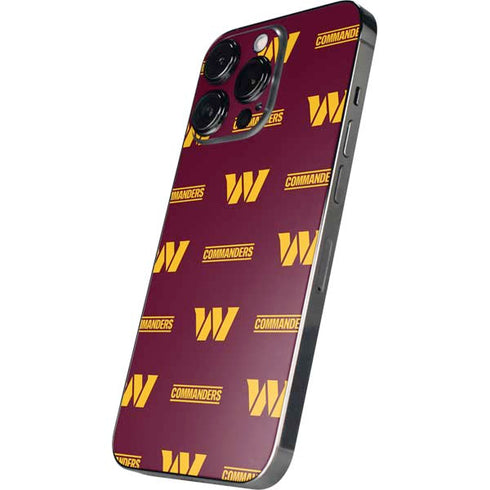 NFL Washington Commanders Blitz Series iPhone 15 Pro Max Skin