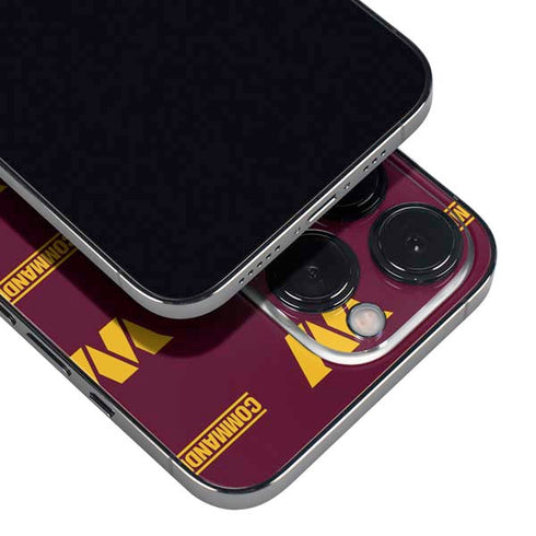 NFL Washington Commanders Blitz Series iPhone 15 Pro Max Skin