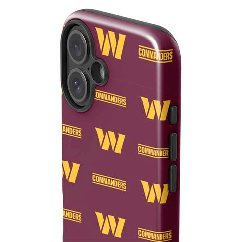 NFL Washington Commanders Blitz Series iPhone 16 Plus Impact Case