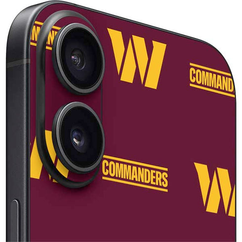 NFL Washington Commanders Blitz Series iPhone 16 Plus Skin