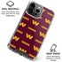 NFL Washington Commanders Blitz Series iPhone 16 Pro Clear Case