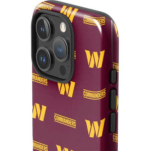 NFL Washington Commanders Blitz Series iPhone 16 Pro Impact Case