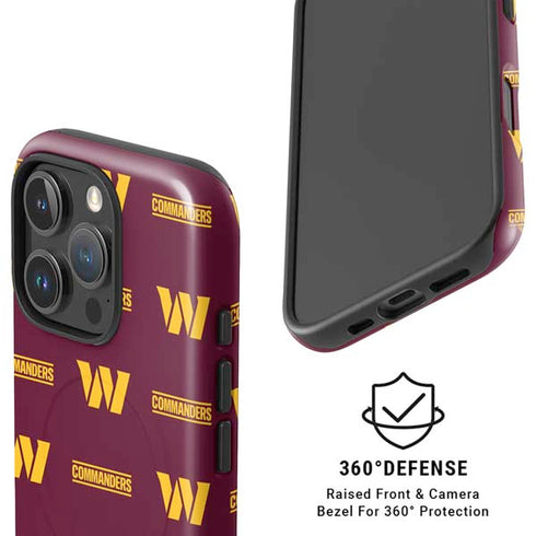 NFL Washington Commanders Blitz Series iPhone 16 Pro Max Magsafe Impact Case