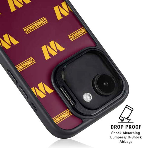 NFL Washington Commanders Blitz Series iPhone 16e Kickstand Case