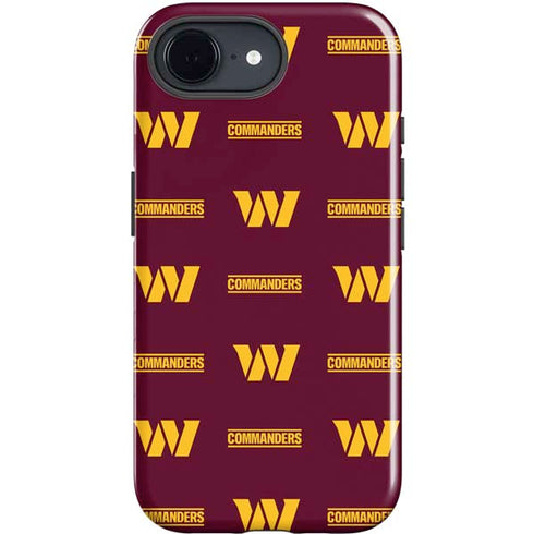 NFL Washington Commanders Blitz Series iPhone 16e Impact Case