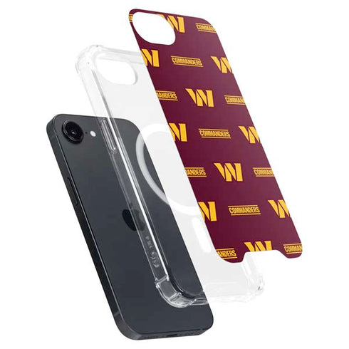 NFL Washington Commanders Blitz Series iPhone 16e MagSafe Case