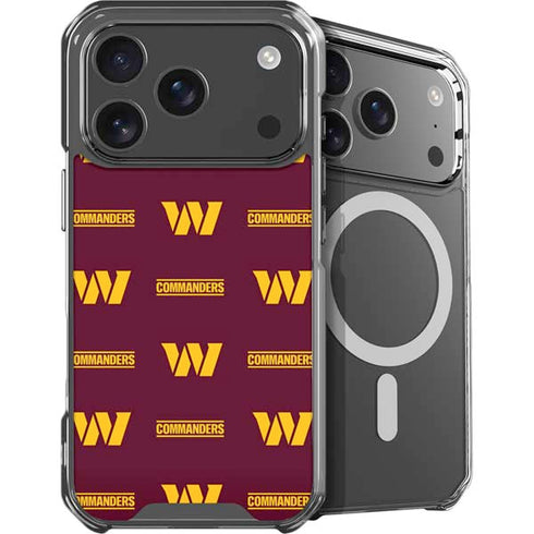 NFL Washington Commanders Blitz Series iPhone 18 Pro MagSafe Case