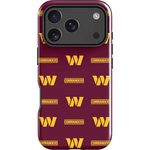 NFL Washington Commanders Blitz Series iPhone 18 Pro Max Impact Case