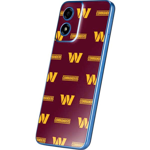 NFL Washington Commanders Blitz Series Moto G Play 4G (2024) Skin