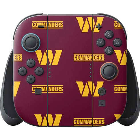 NFL Washington Commanders Blitz Series Nintendo Skins