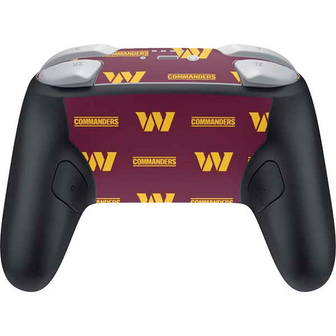 NFL Washington Commanders Blitz Series Nintendo Switch 2 (2025) Pro Controller Skin