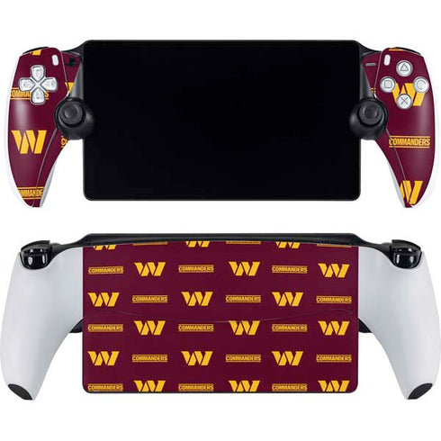 NFL Washington Commanders Blitz Series PlayStation Portal Remote Player Skin