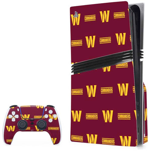 NFL Washington Commanders Blitz Series PlayStation PS5 Skins