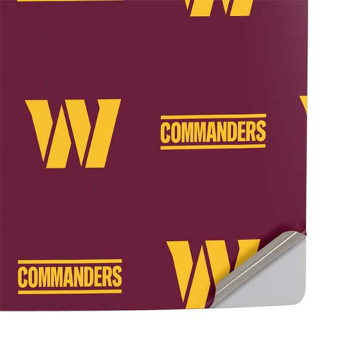 NFL Washington Commanders Blitz Series PS5 Slim Digital Edition Console Skin