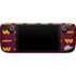 NFL Washington Commanders Blitz Series Steam Deck Handheld Gaming Computer Skin