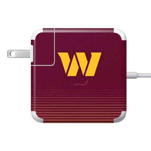 NFL Washington Commanders Breakaway 85W Power Adapter (15 and 17 inch MacBook Pro Charger) Skin