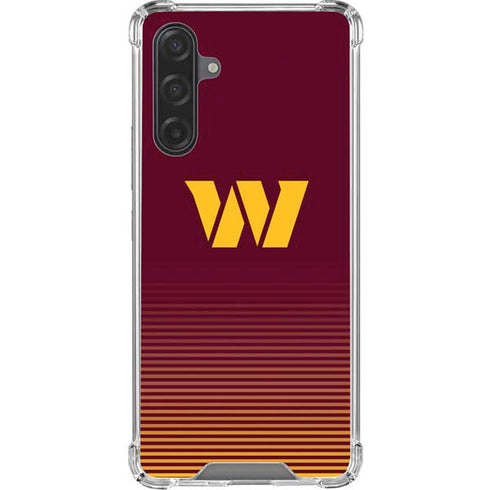 NFL Washington Commanders Breakaway Galaxy A17 Clear Case