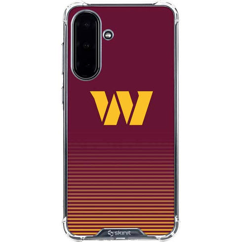 NFL Washington Commanders Breakaway Galaxy A36 5G Clear Case