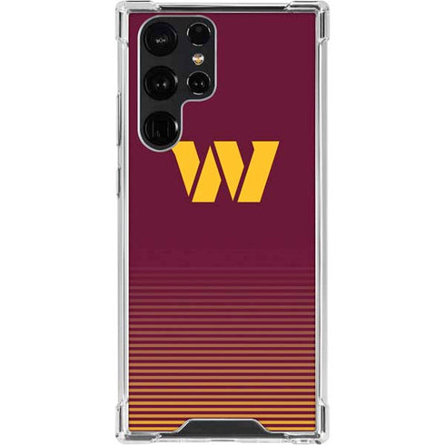 NFL Washington Commanders Breakaway Galaxy S23 Ultra Clear Case