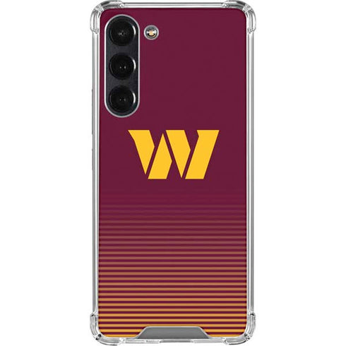 NFL Washington Commanders Breakaway Galaxy S24 FE Clear Case