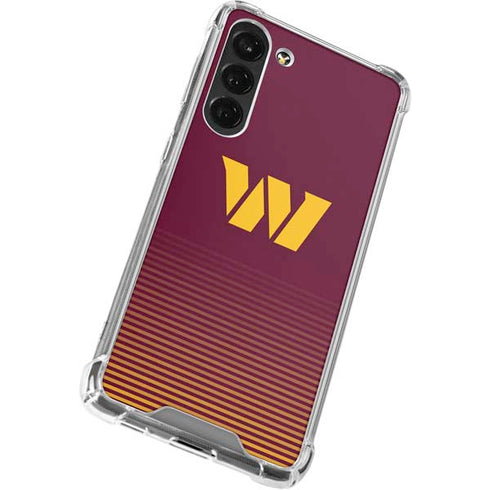 NFL Washington Commanders Breakaway Galaxy S24 FE Clear Case