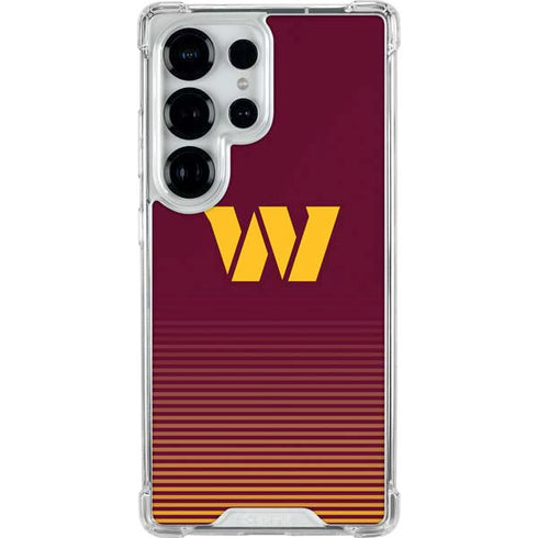 NFL Washington Commanders Breakaway Galaxy S25 Ultra Clear Case