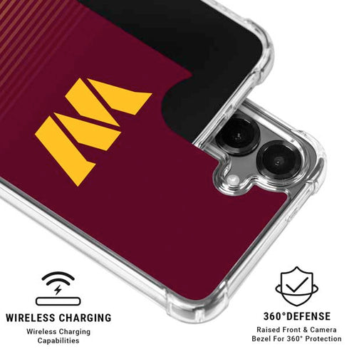 NFL Washington Commanders Breakaway Galaxy S26 Plus Clear Case