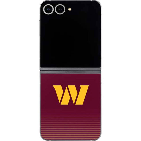 NFL Washington Commanders Breakaway Galaxy Z Flip6 Skin
