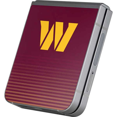NFL Washington Commanders Breakaway Galaxy Z Flip6 Skin