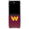 NFL Washington Commanders Breakaway Galaxy Z Flip6 Clear Case