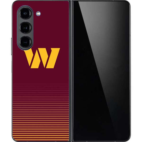 NFL Washington Commanders Breakaway Galaxy Z Fold5 5G Skin
