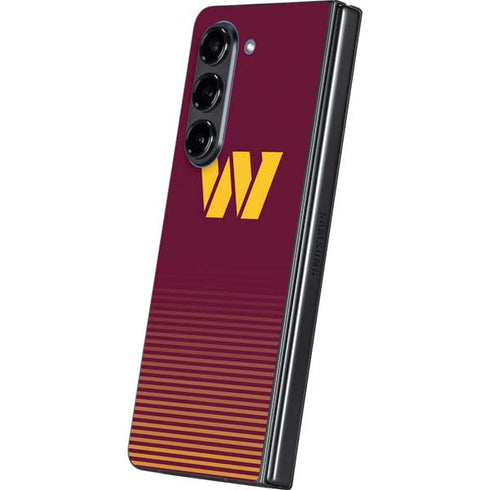 NFL Washington Commanders Breakaway Galaxy Z Fold5 5G Skin