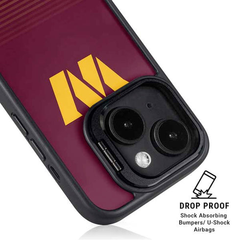 NFL Washington Commanders Breakaway iPhone 14 Kickstand Case
