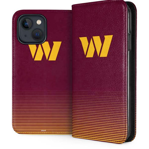 NFL Washington Commanders Breakaway iPhone 15 Plus Folio Case
