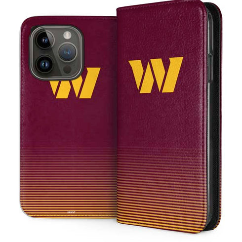 NFL Washington Commanders Breakaway iPhone 15 Pro Folio Case
