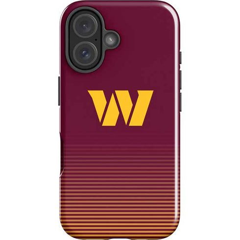 NFL Washington Commanders Breakaway iPhone 16 Impact Case