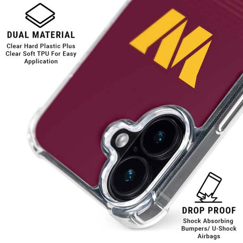 NFL Washington Commanders Breakaway iPhone 16 MagSafe Case