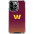 NFL Washington Commanders Breakaway iPhone 16 Pro Clear Case